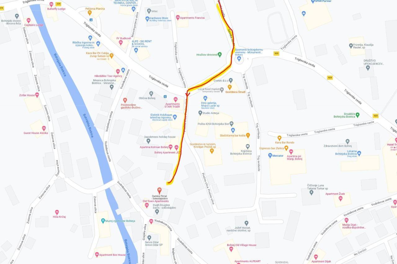 Apartment Pirnat Бохин Екстериор снимка